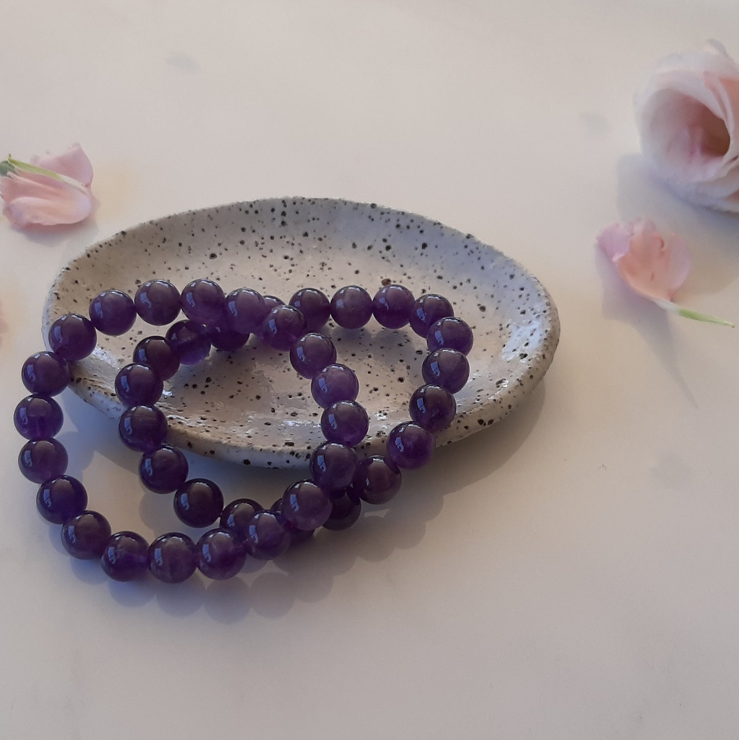 Amethyst Bracelets I Crown Chakra