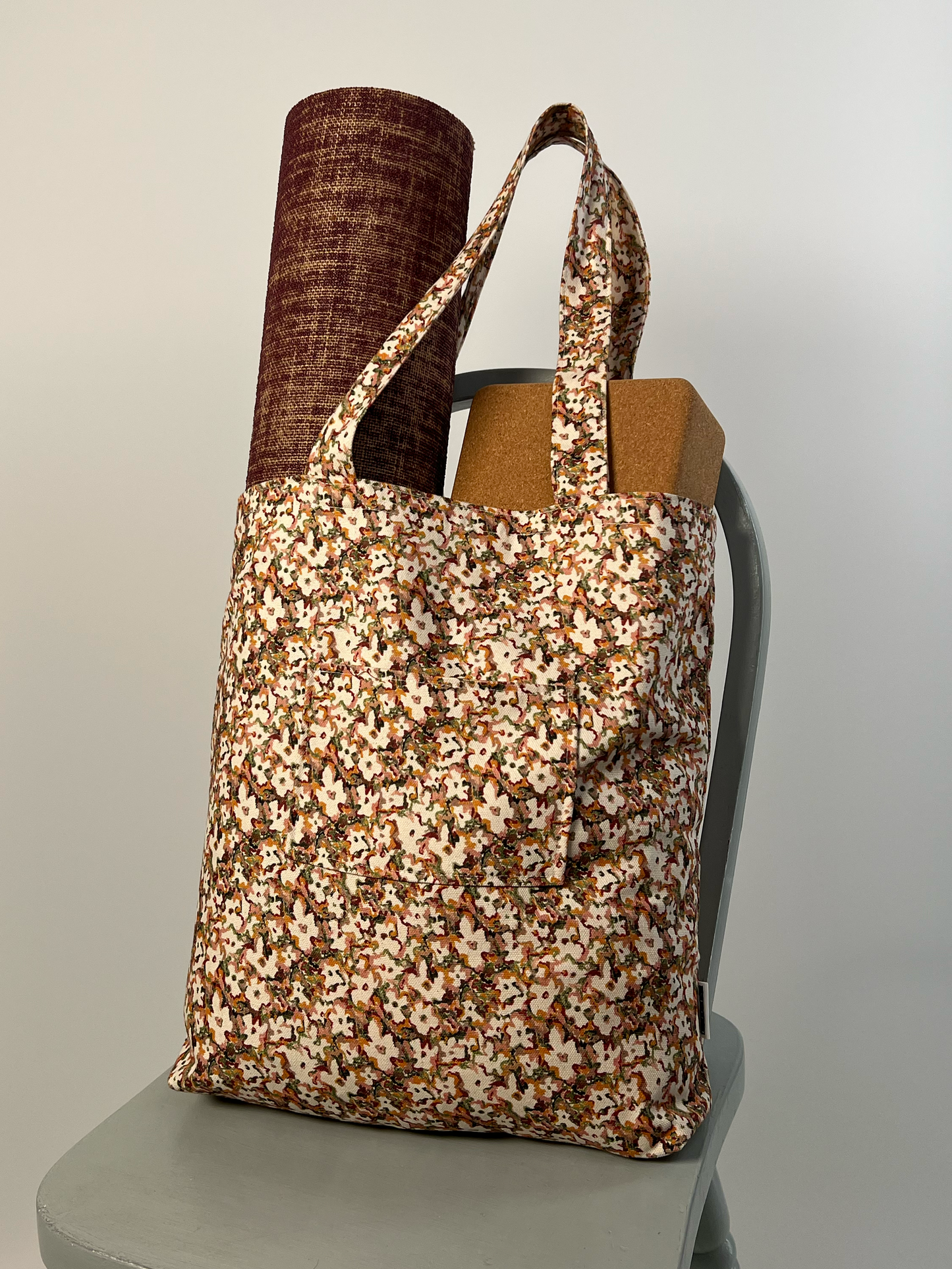 Inflorescence Organic Cotton Canvas Tote Bag