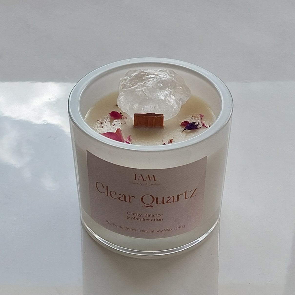 Wellbeing Series Clear Quartz I Clarity, Balance & Manifestation