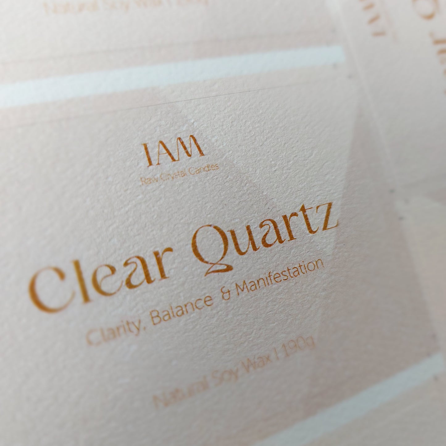 Wellbeing Series Clear Quartz I Clarity, Balance & Manifestation