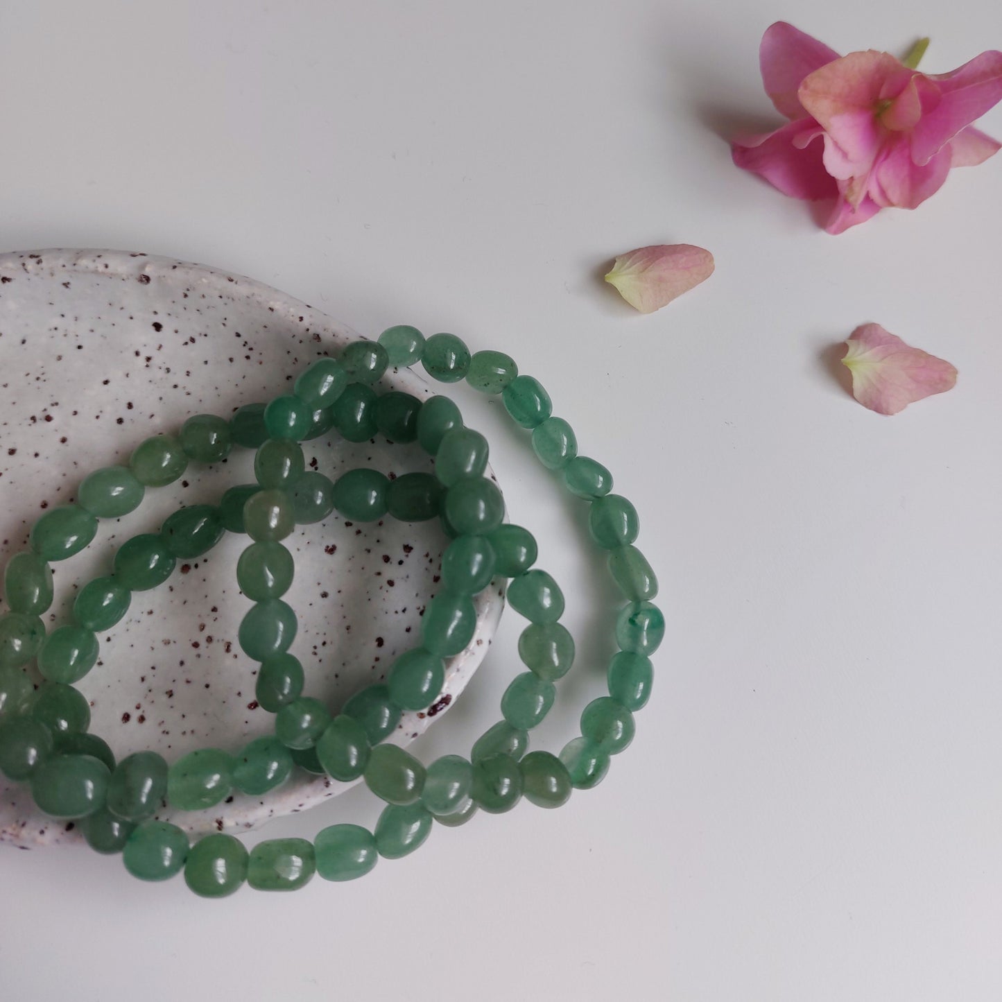 Green Aventurine Bracelets I Heart Chakra